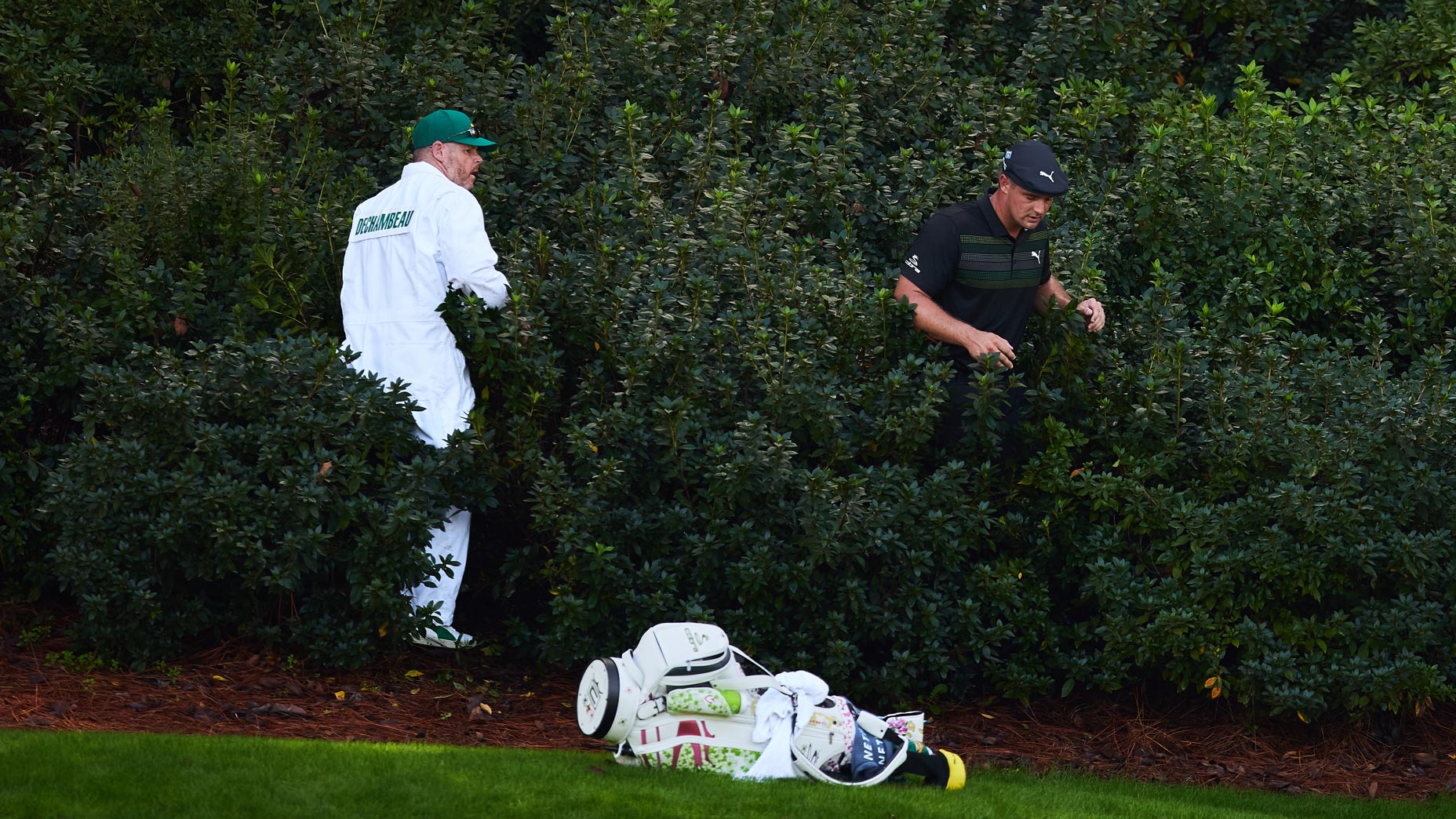 Bryson DeChambeau's 13th-hole disaster revealed a lot about this Masters