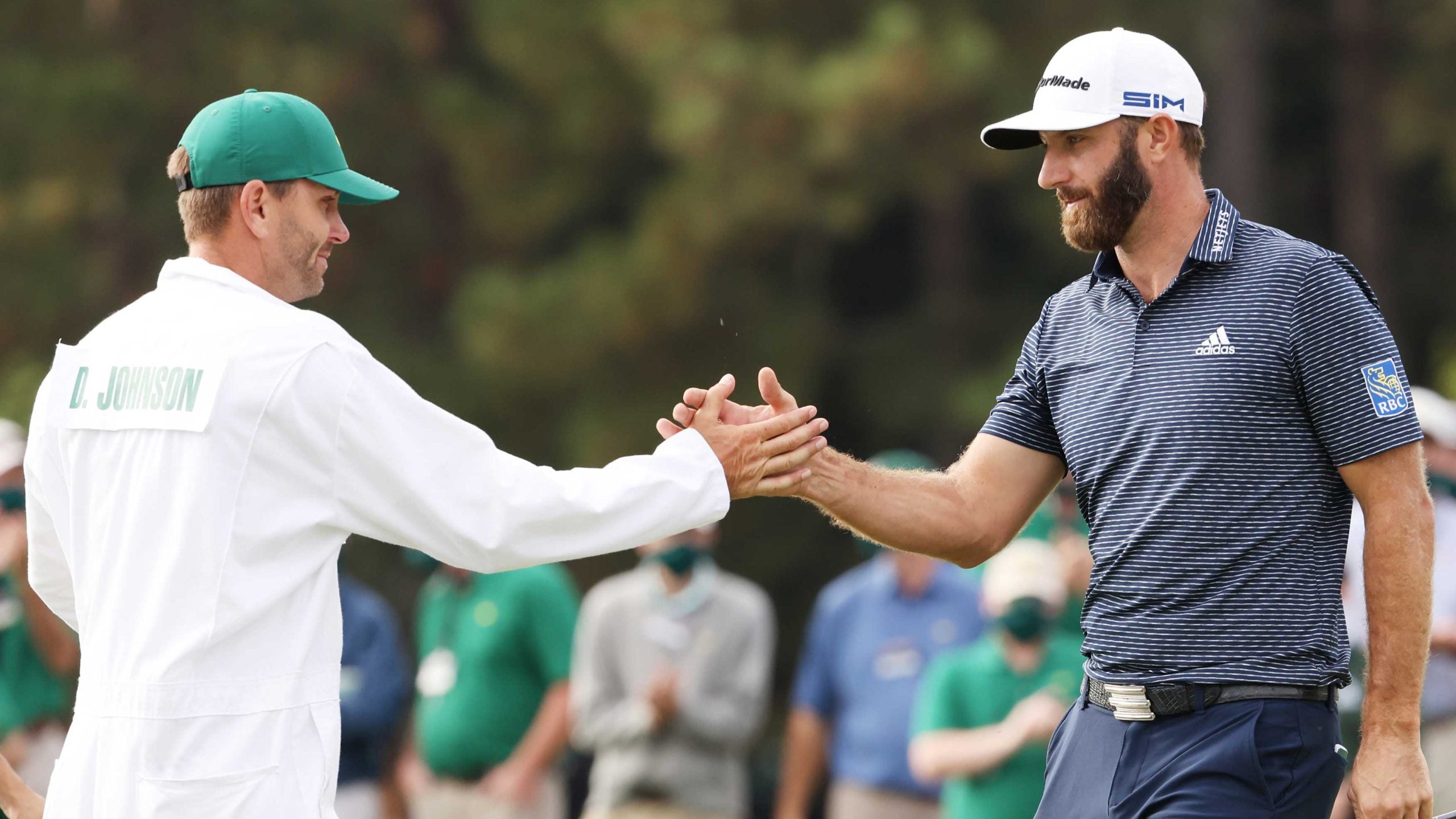 dustin johnson and austin johnson 2020 masters