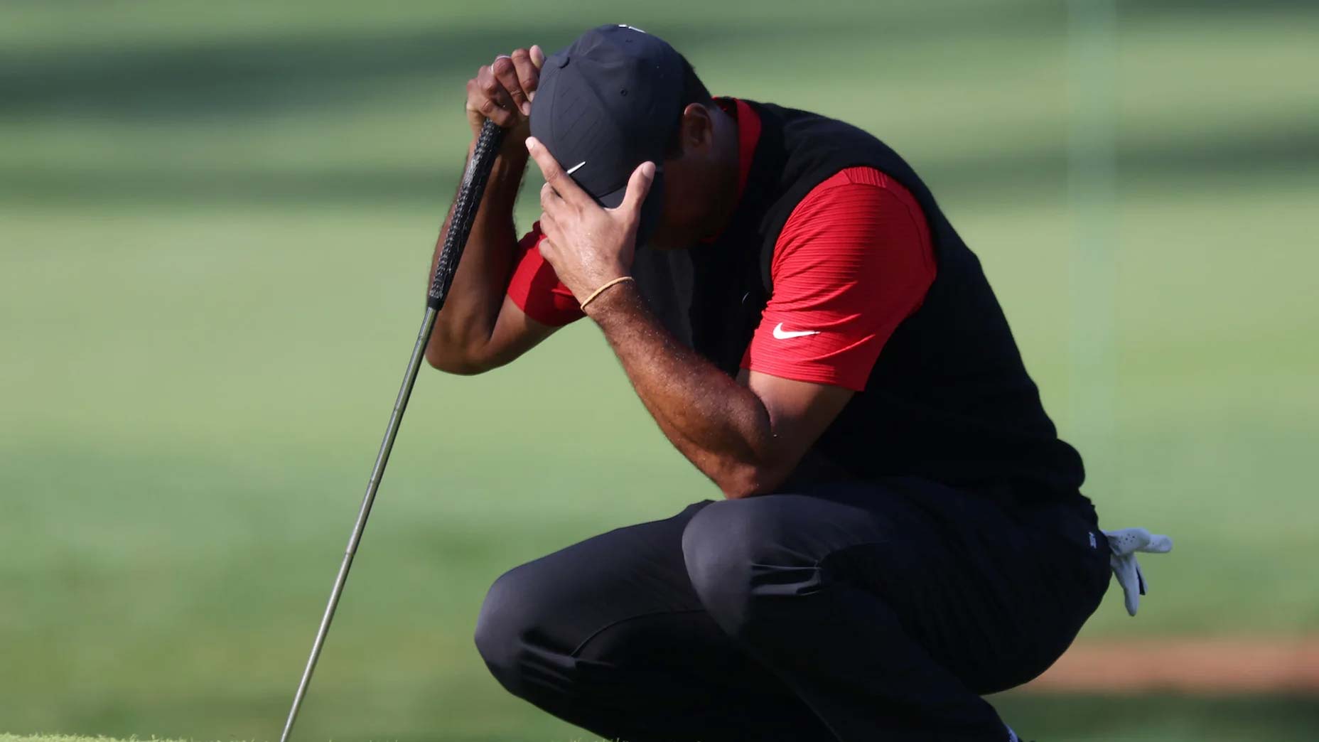 Tiger Woods at the Masters