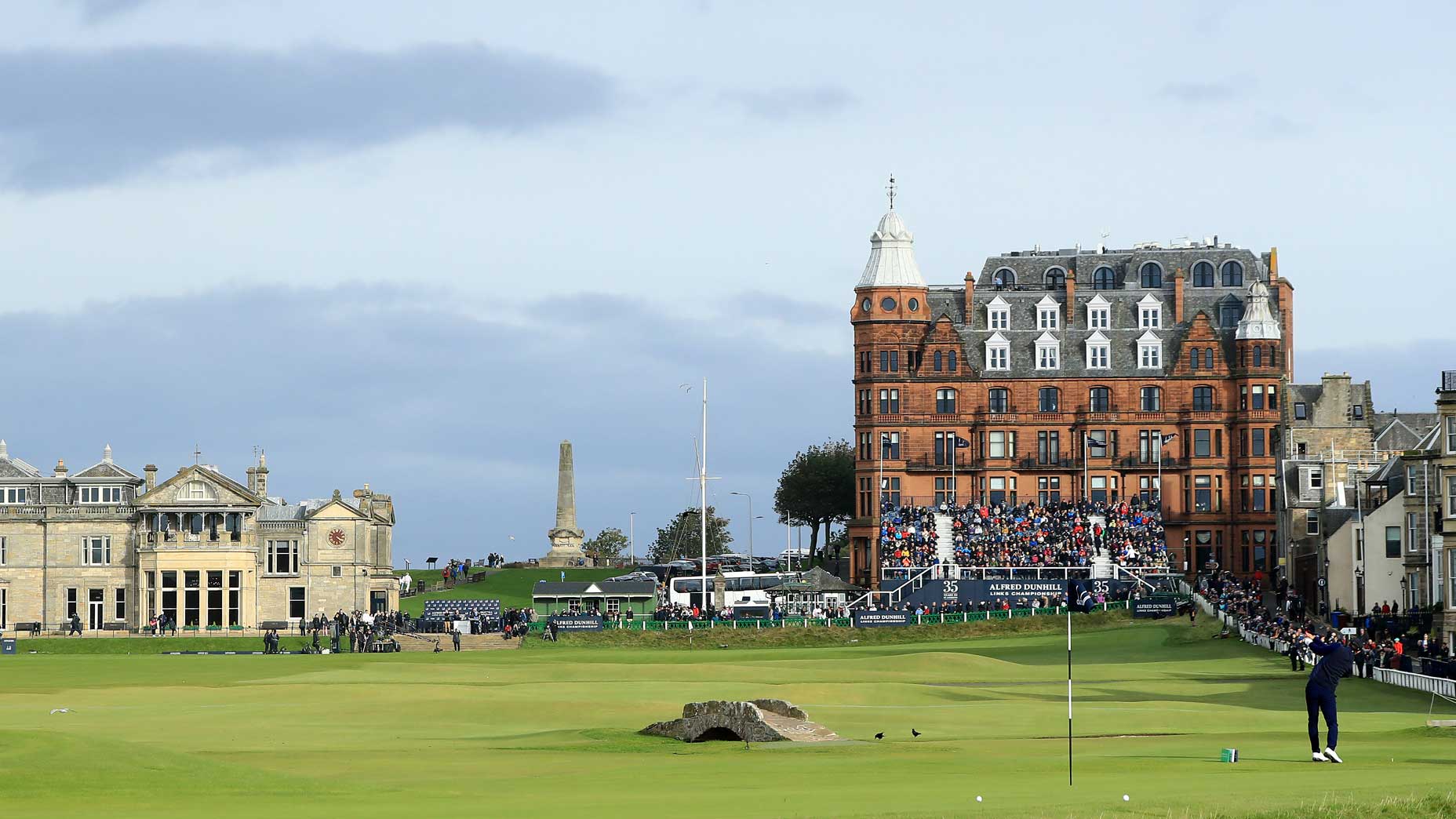 The Old Course at St Andrews.