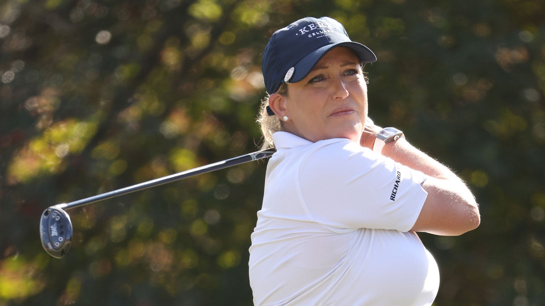 Days after being tossed from a cart, Cristie Kerr contending at the U.S. Open