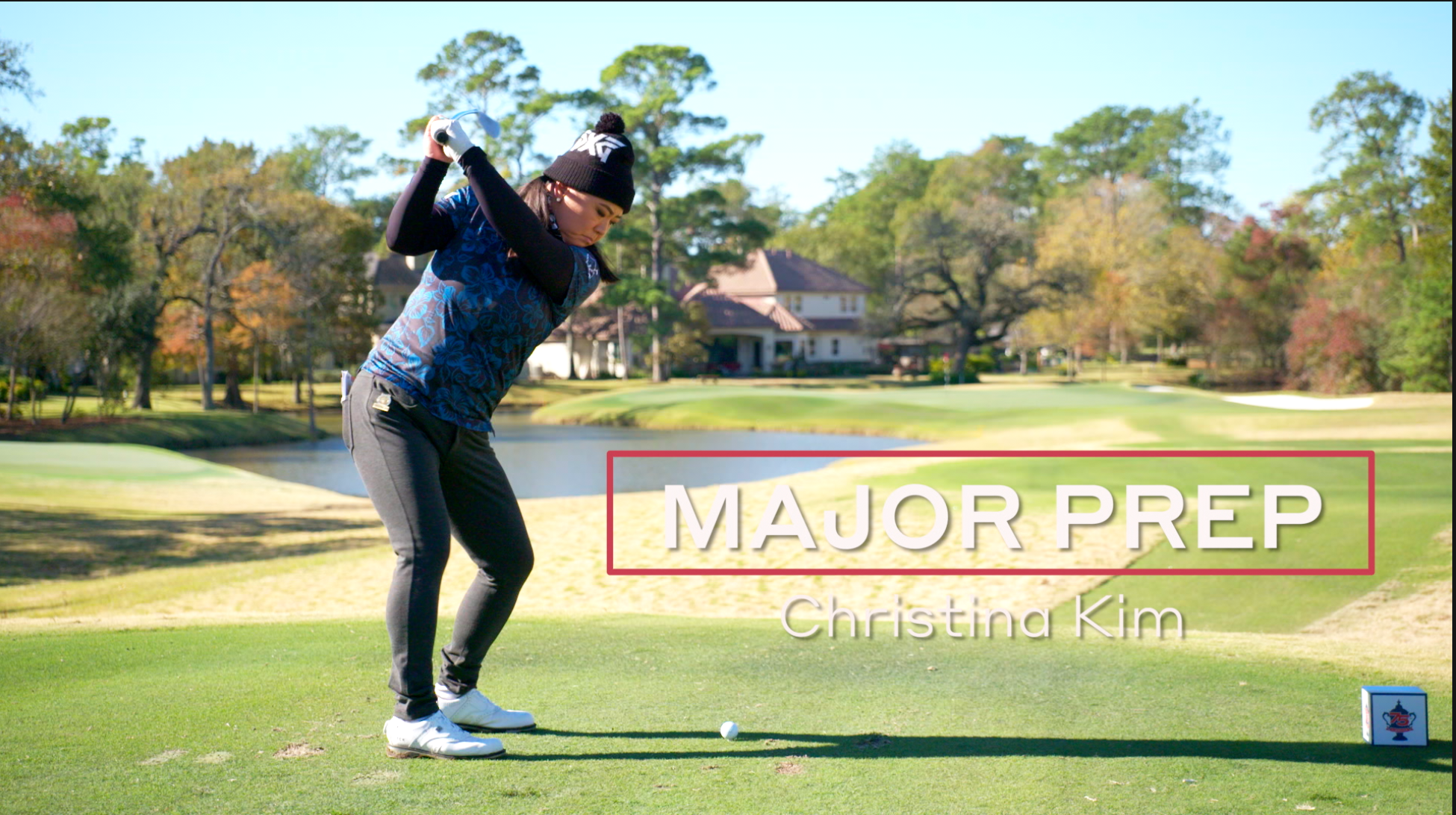 How Christina Kim prepared to take on two courses in the year's final major