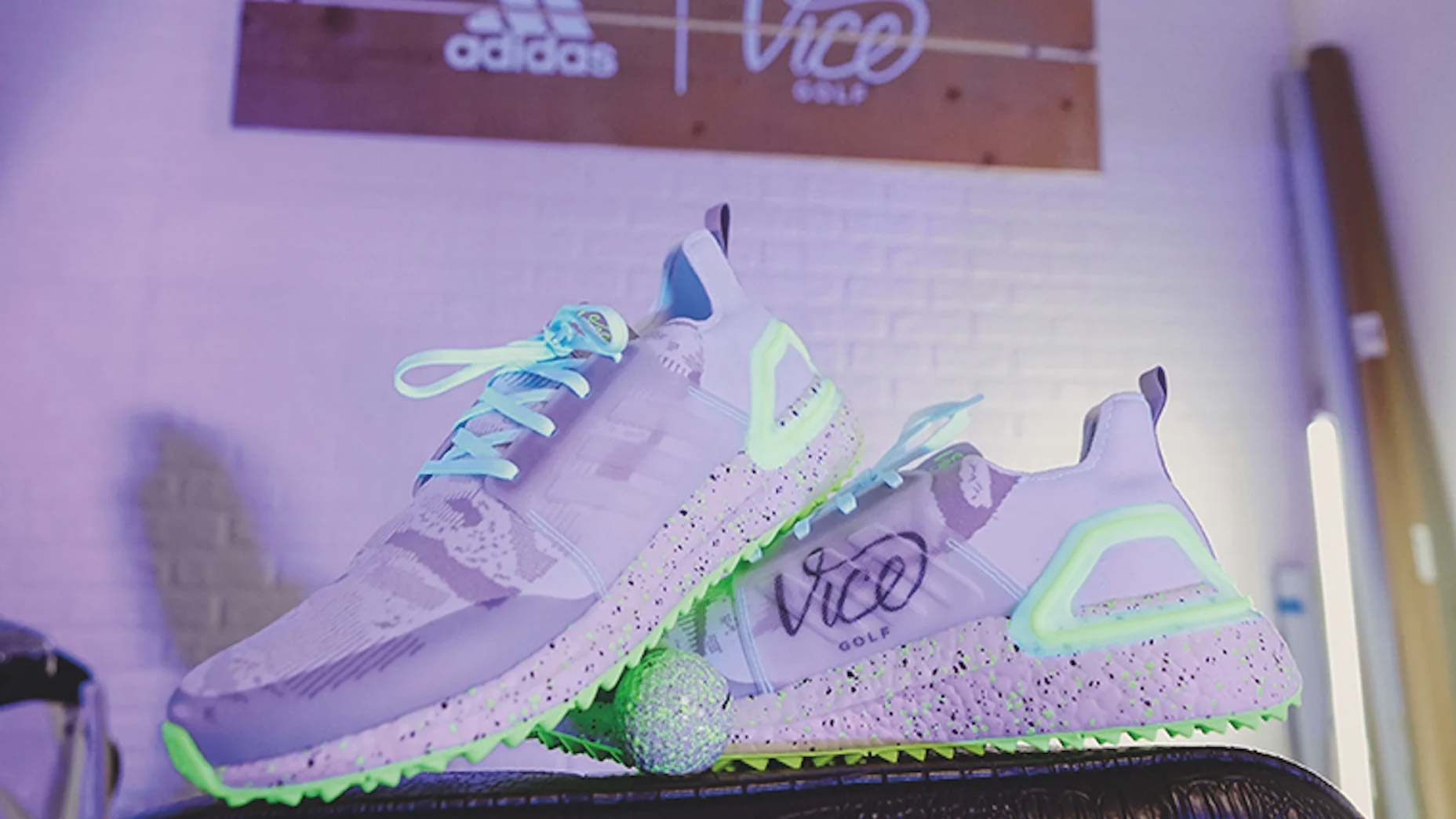 Adidas golf shoe collaboration with Vice