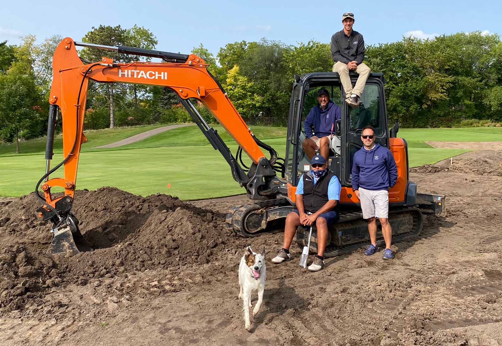 The crew at Midland Hills.