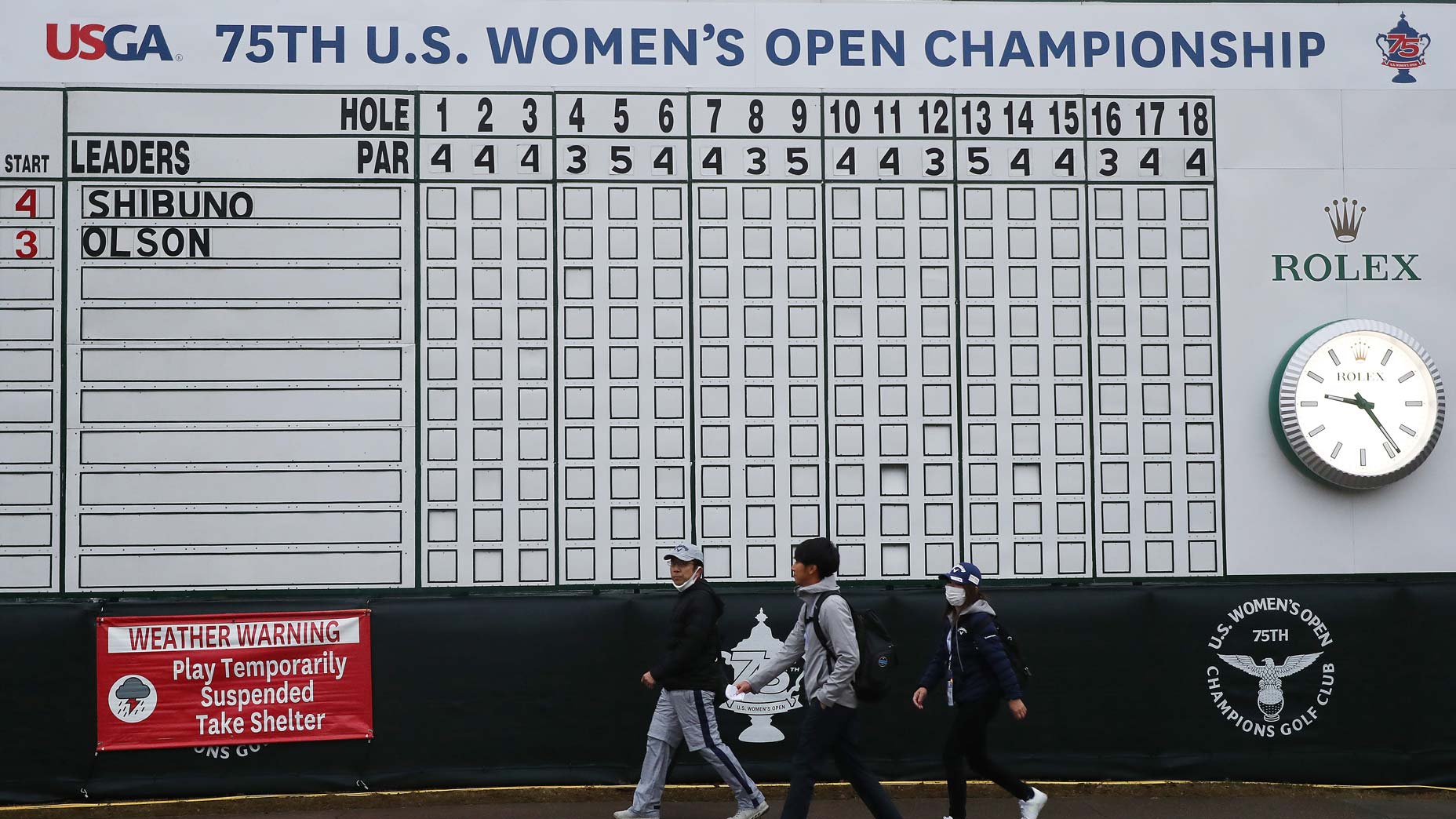 How players are coping with an unexpected Monday finish at the U.S. Women's Open