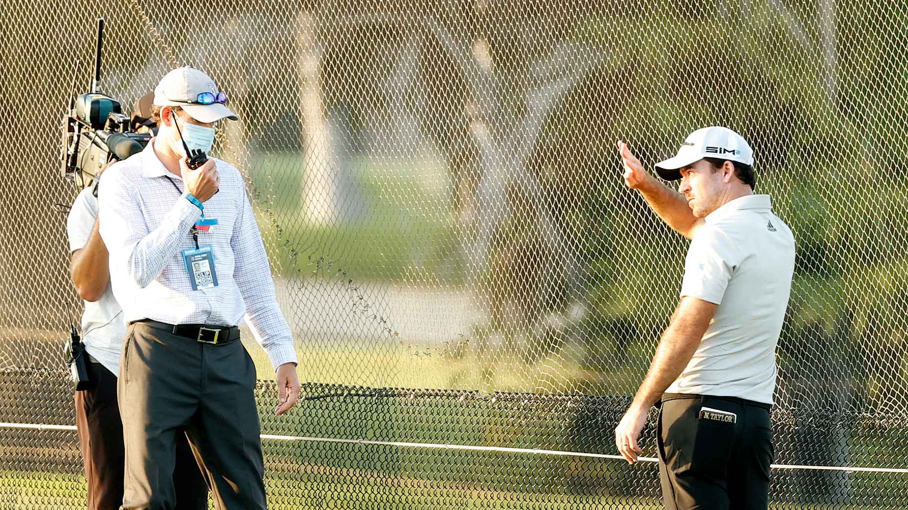 Nick Taylor rules official