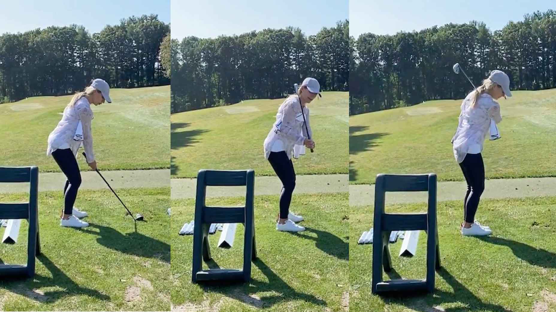Women's golf tips: A simple drill to help you release the club more effectively