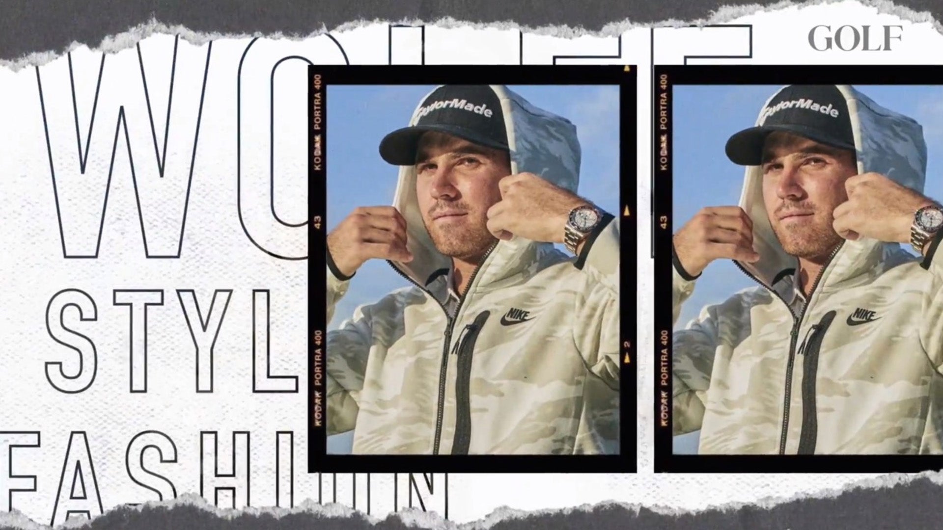 Behind the scenes with Matthew Wolff