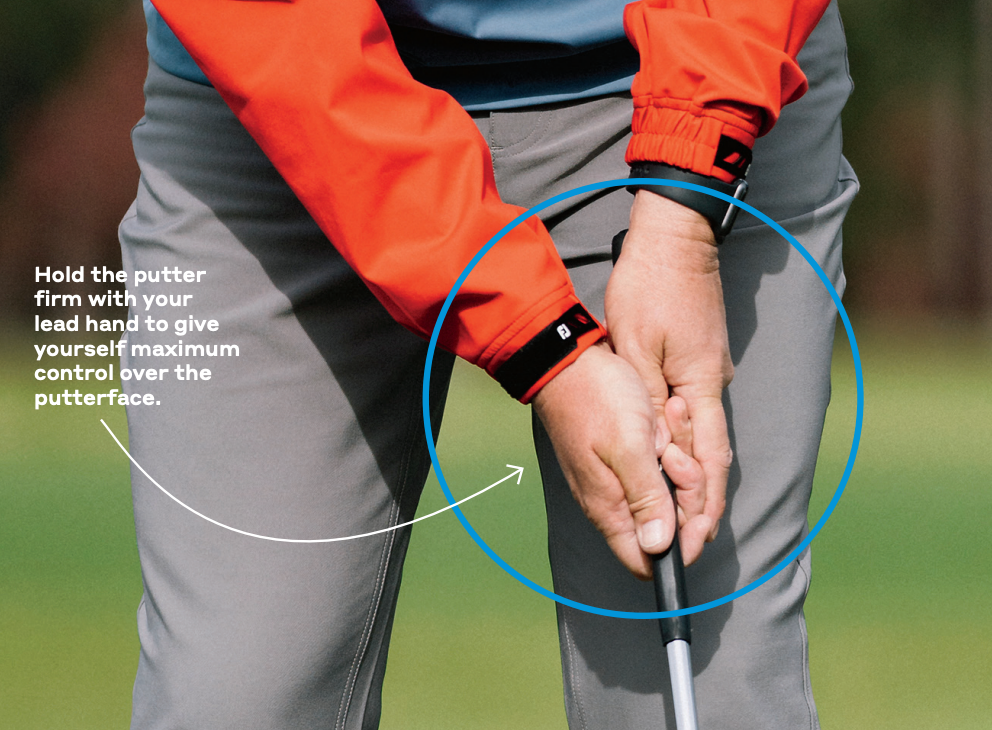 putting demonstration