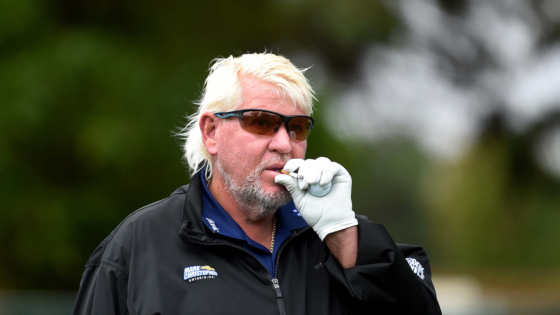 john daly smokes cigarette