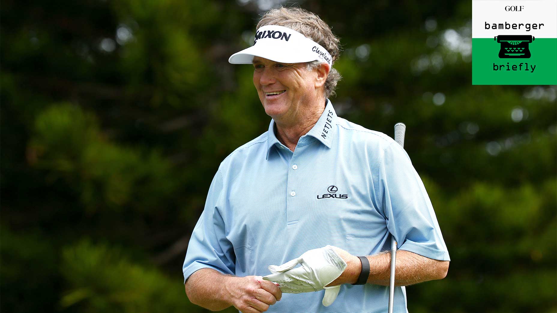 Peter Jacobsen smiles in 2016