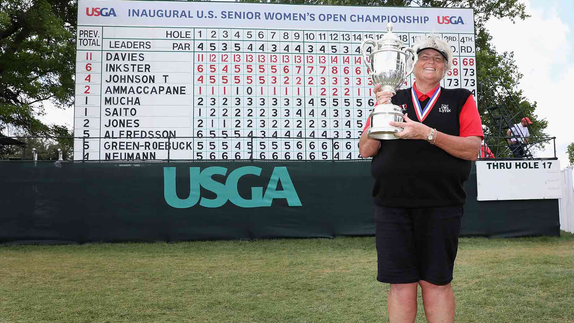 senior womens open leaderboard