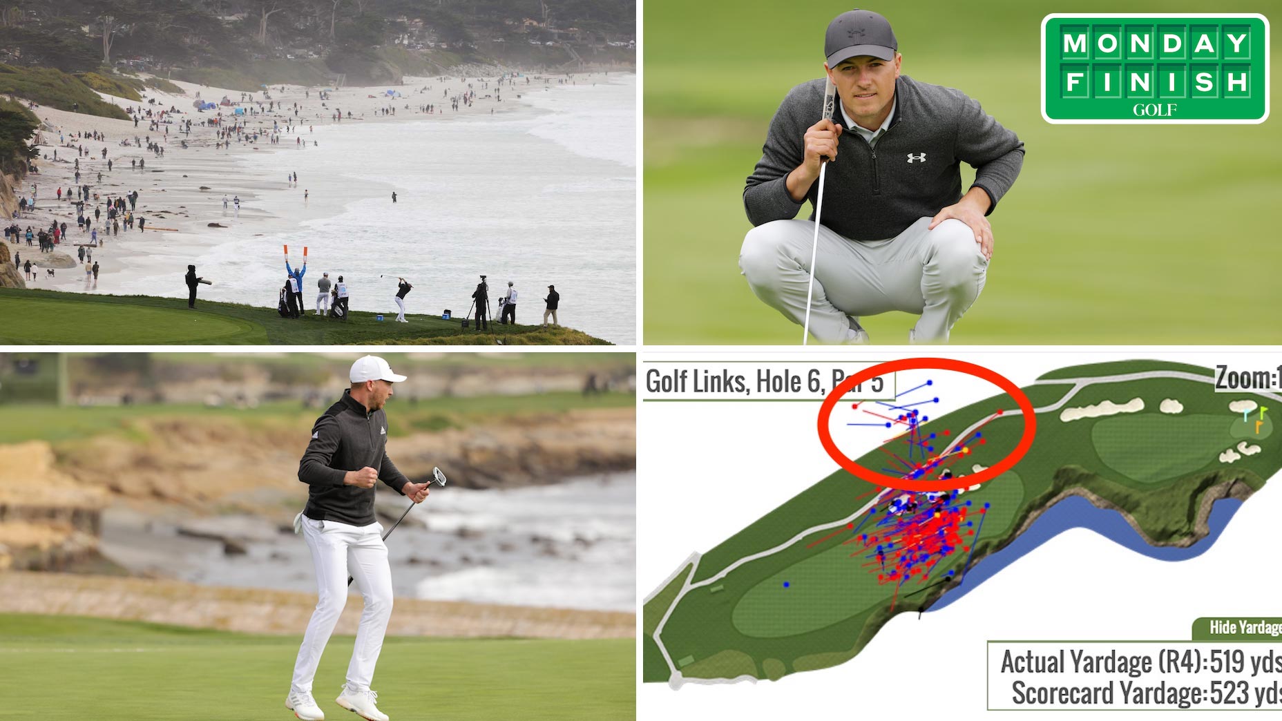monday finish pebble beach