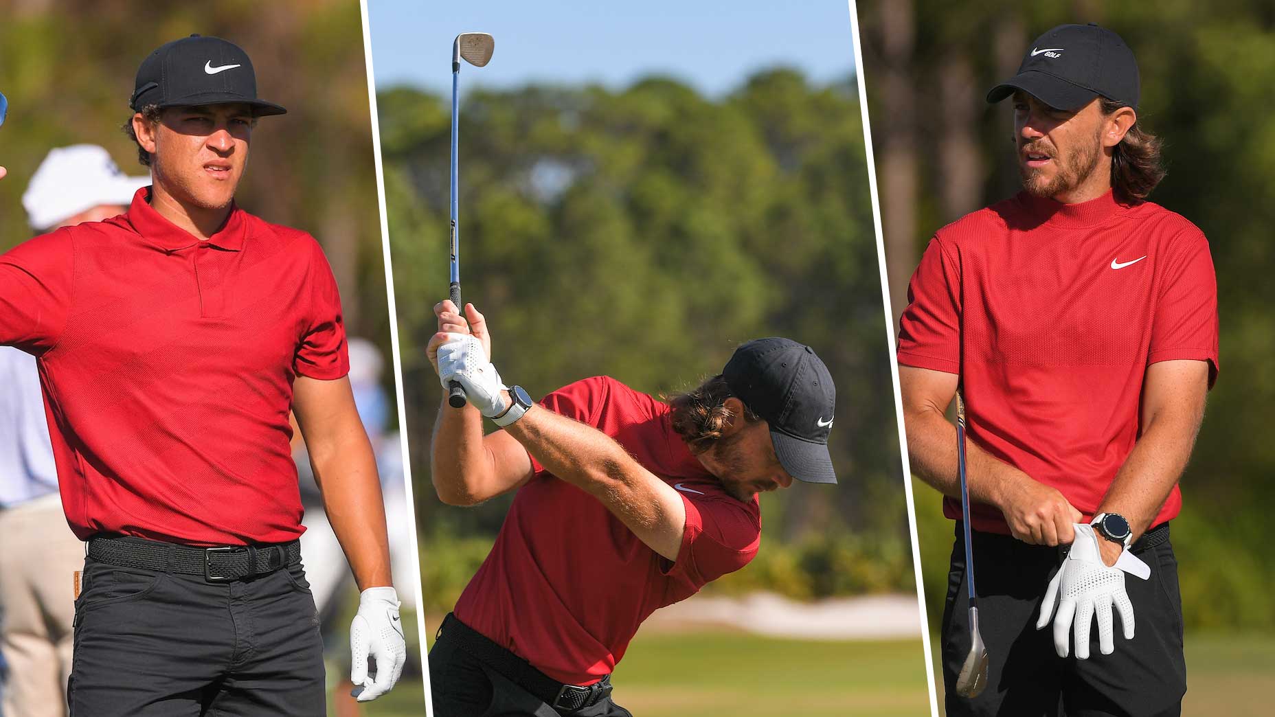 tiger woods red black