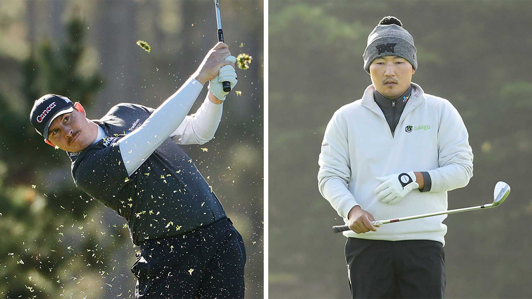 Joel Dahmen and Sung Kang