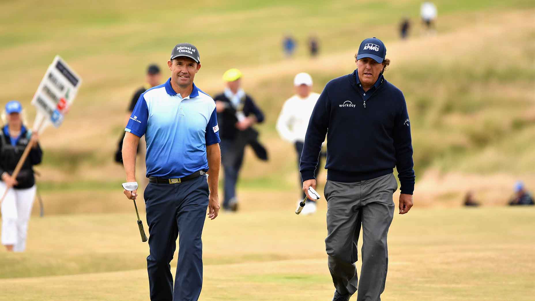 Why you should never bet Phil Mickelson for dinner, according to Padraig Harrington