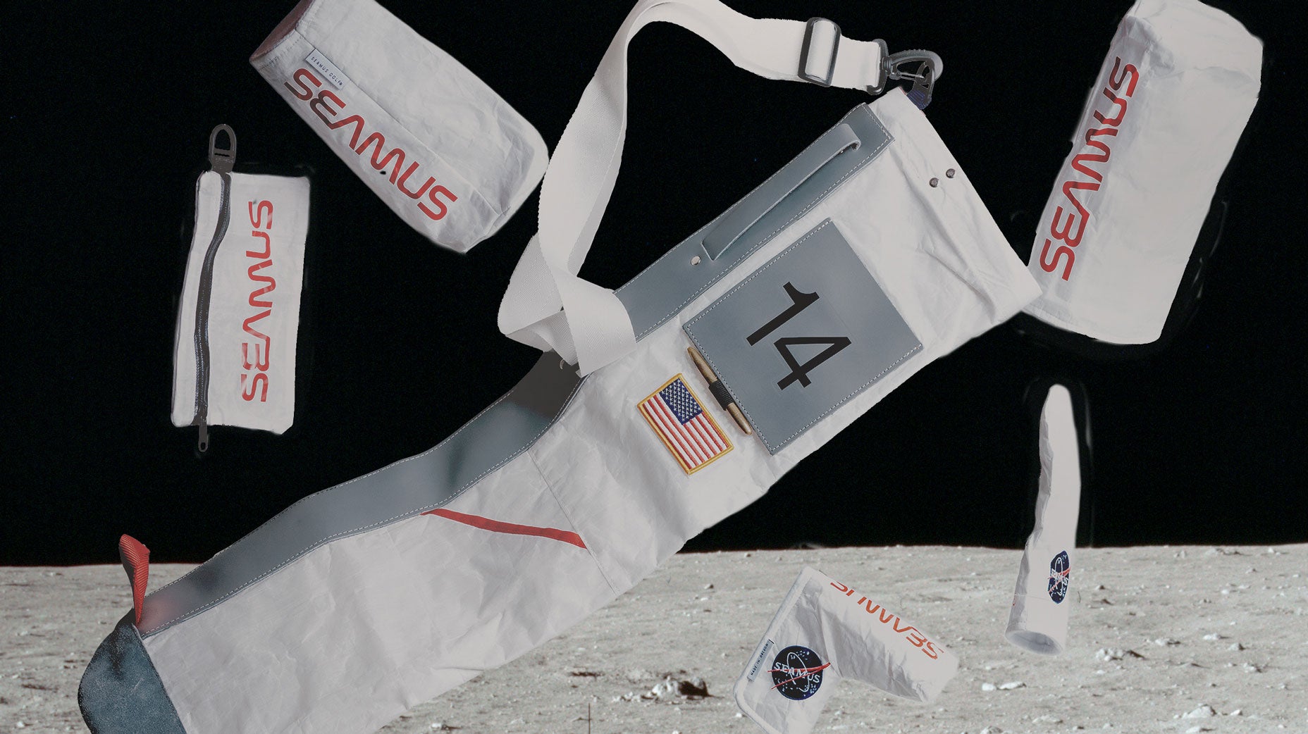 Seamus Golf celebrates the anniversary of golf on the moon with an out-of-this-world collection