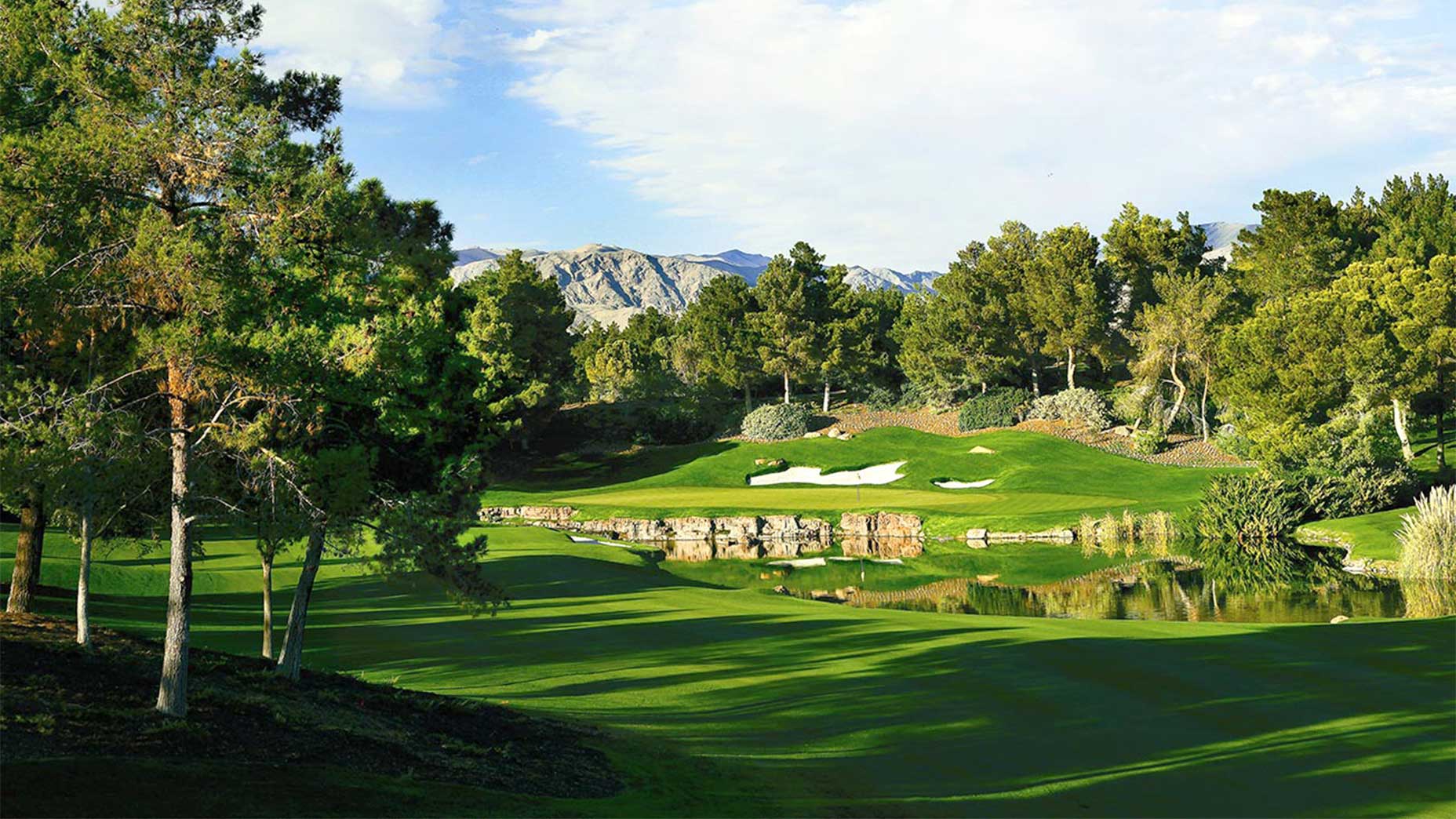 A view of Shadow Creek in Las Vegas.