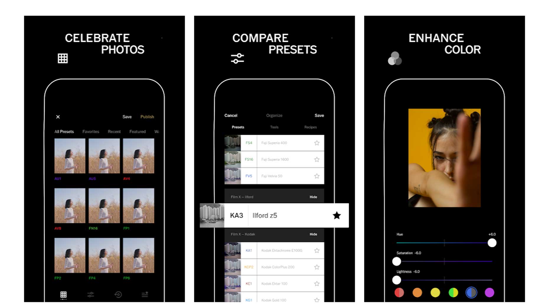 VSCO editing app