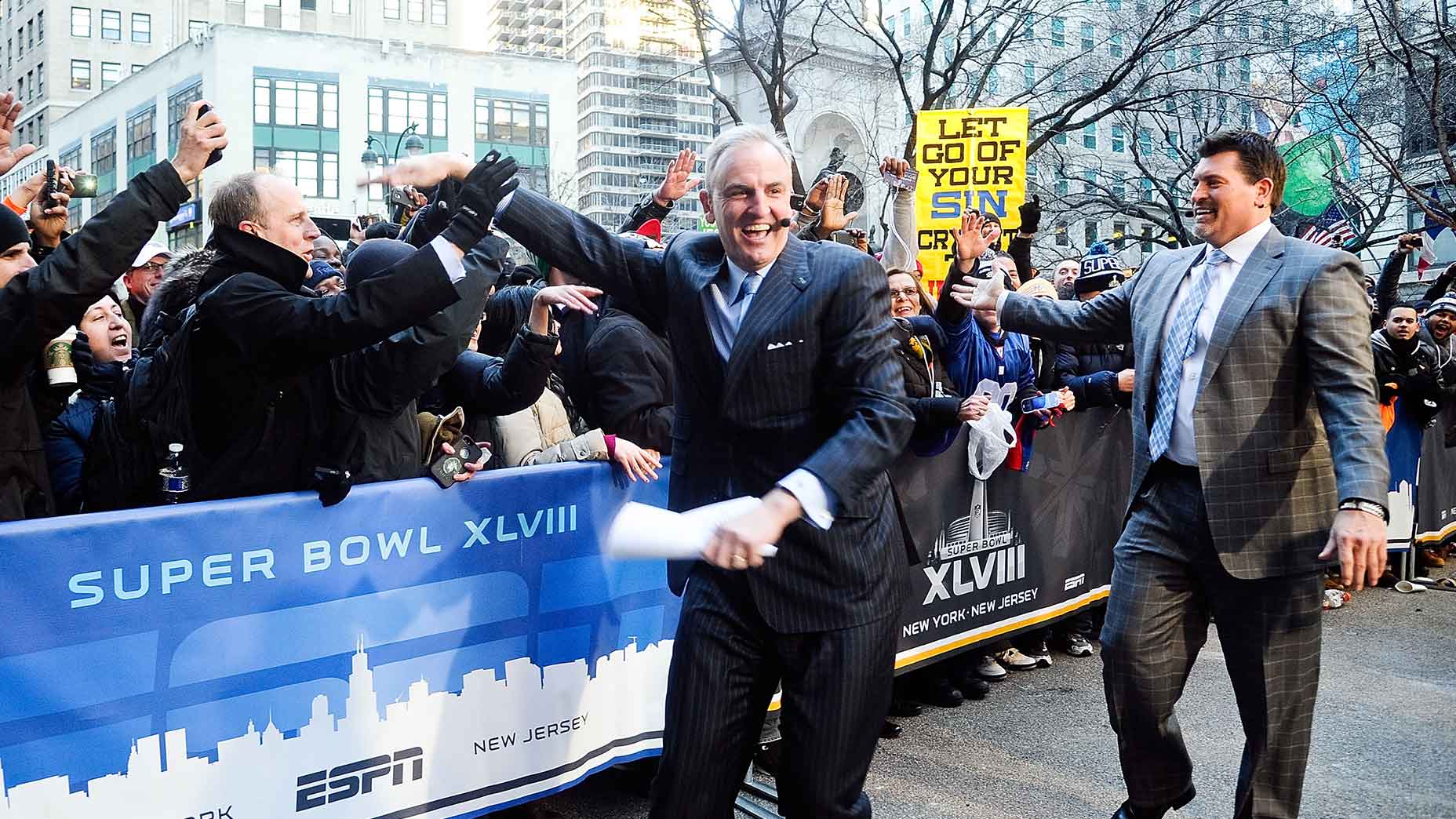 trey wingo smiles runs around camera