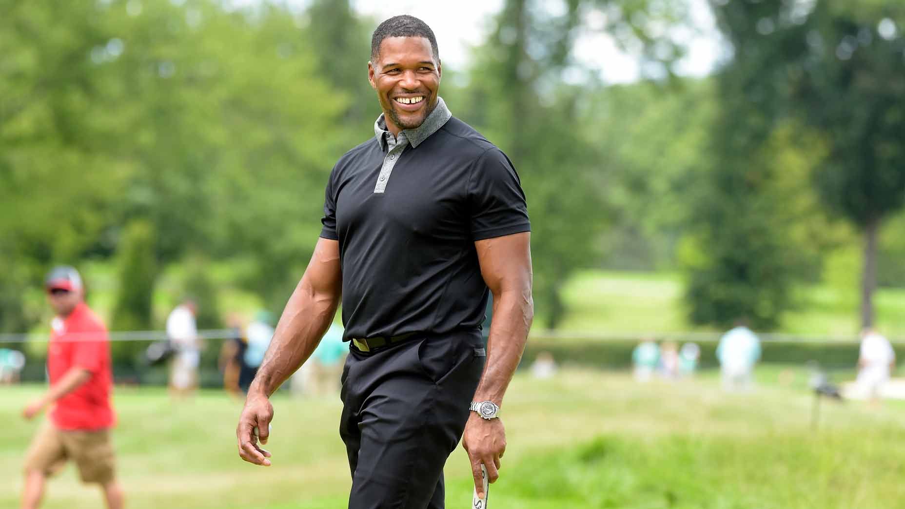 Michael Strahan Q&A: The Hall of Famer on the most money he's bet on the course, his dream foursome and more