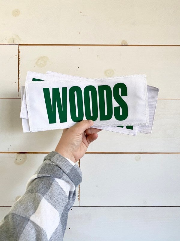 Tiger Woods Augusta Nametag