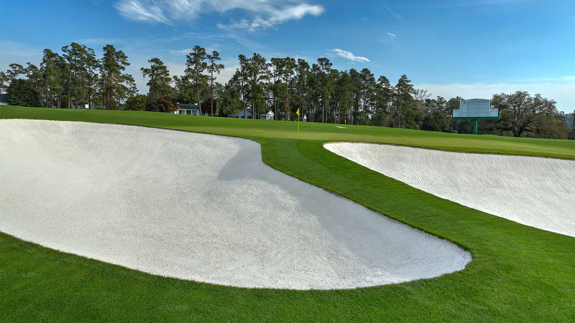 The 9th hole at Augusta National.