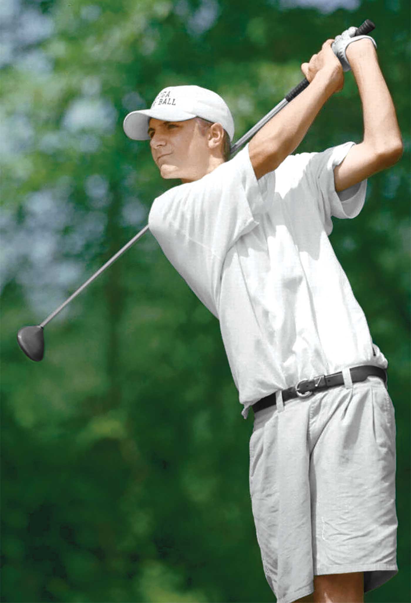 Some things never get old, like DJ's spectacularly long swing, already in evidence when he was a South Carolina middle-schooler.