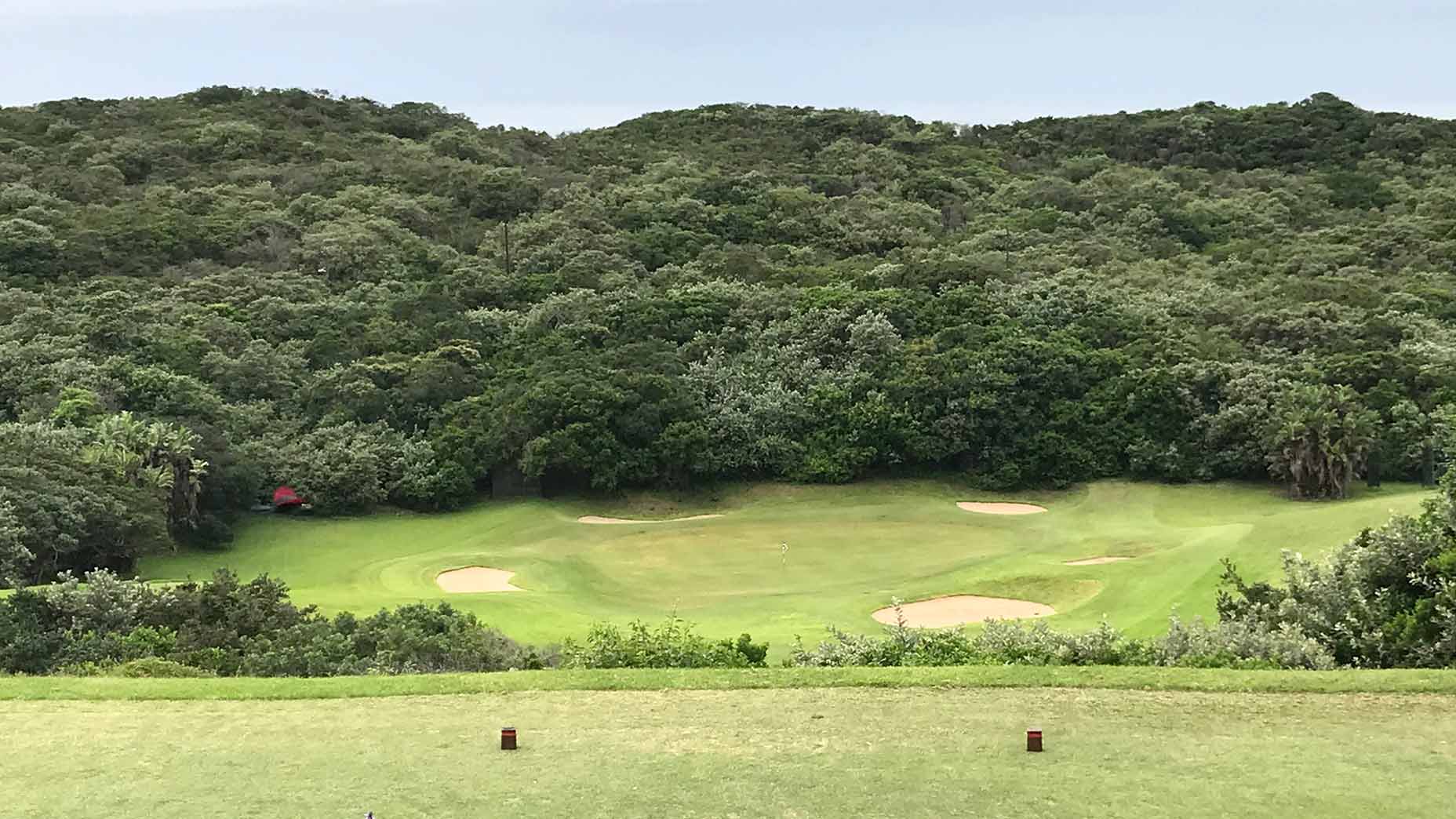 A view of East London Golf Club in South Africa.