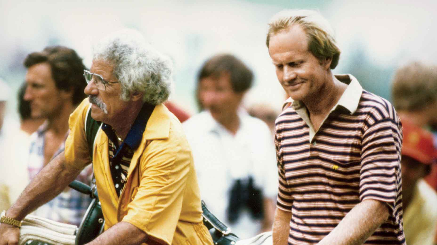 jack nicklaus with caddie
