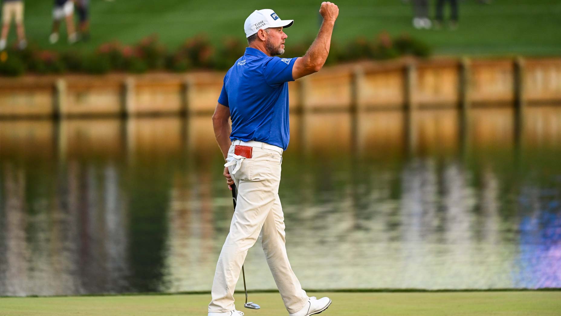 lee westwood fist pump