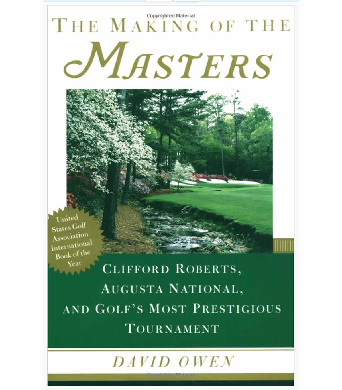 the making of the masters book