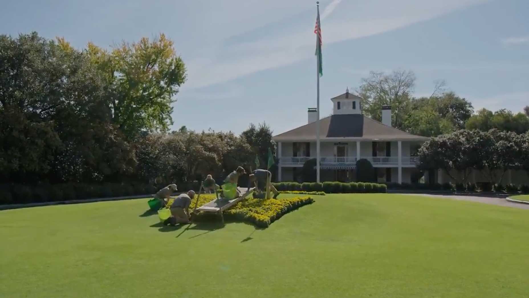augusta national lawn work