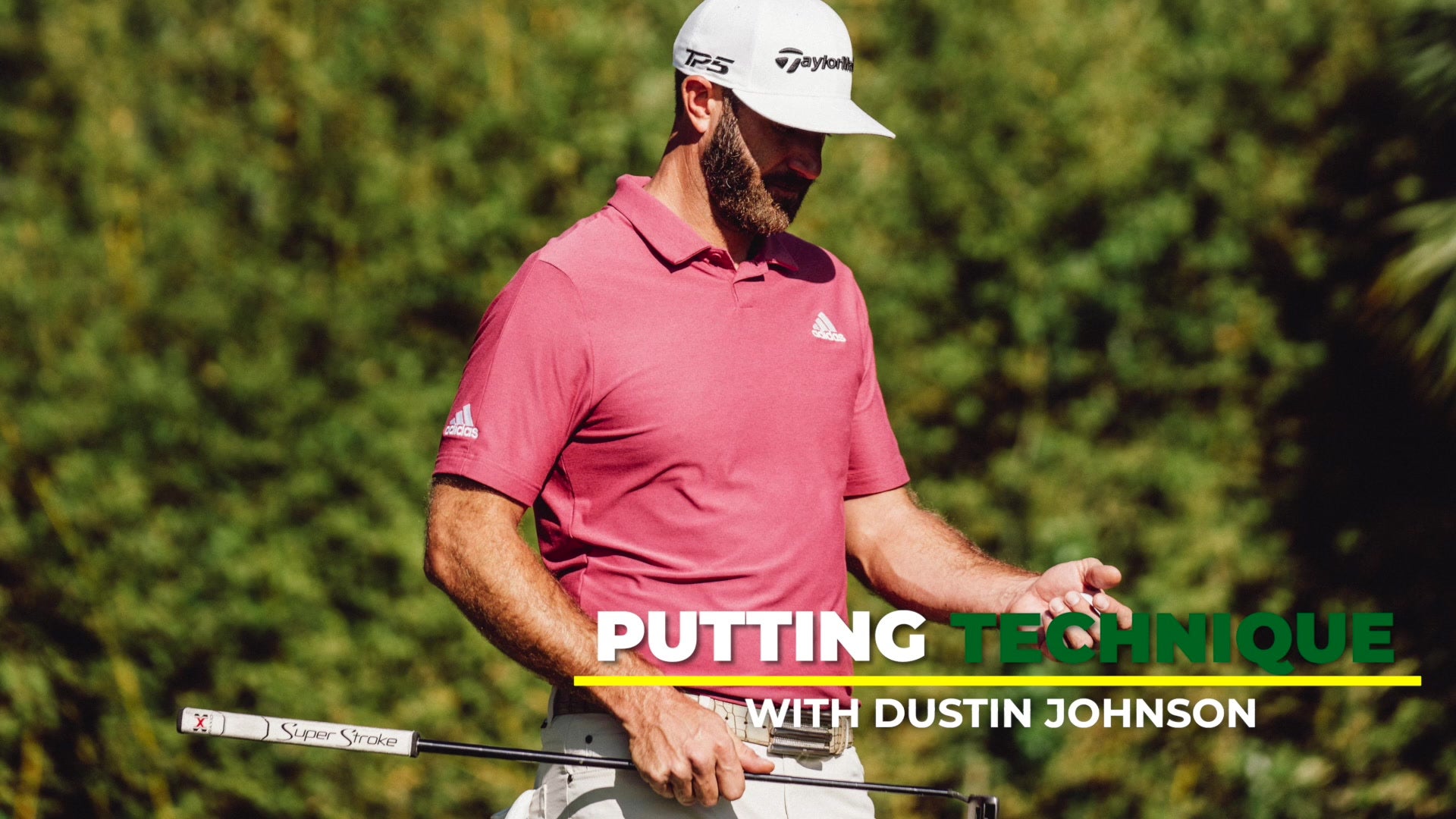 Dustin Johnson's Putting Technique