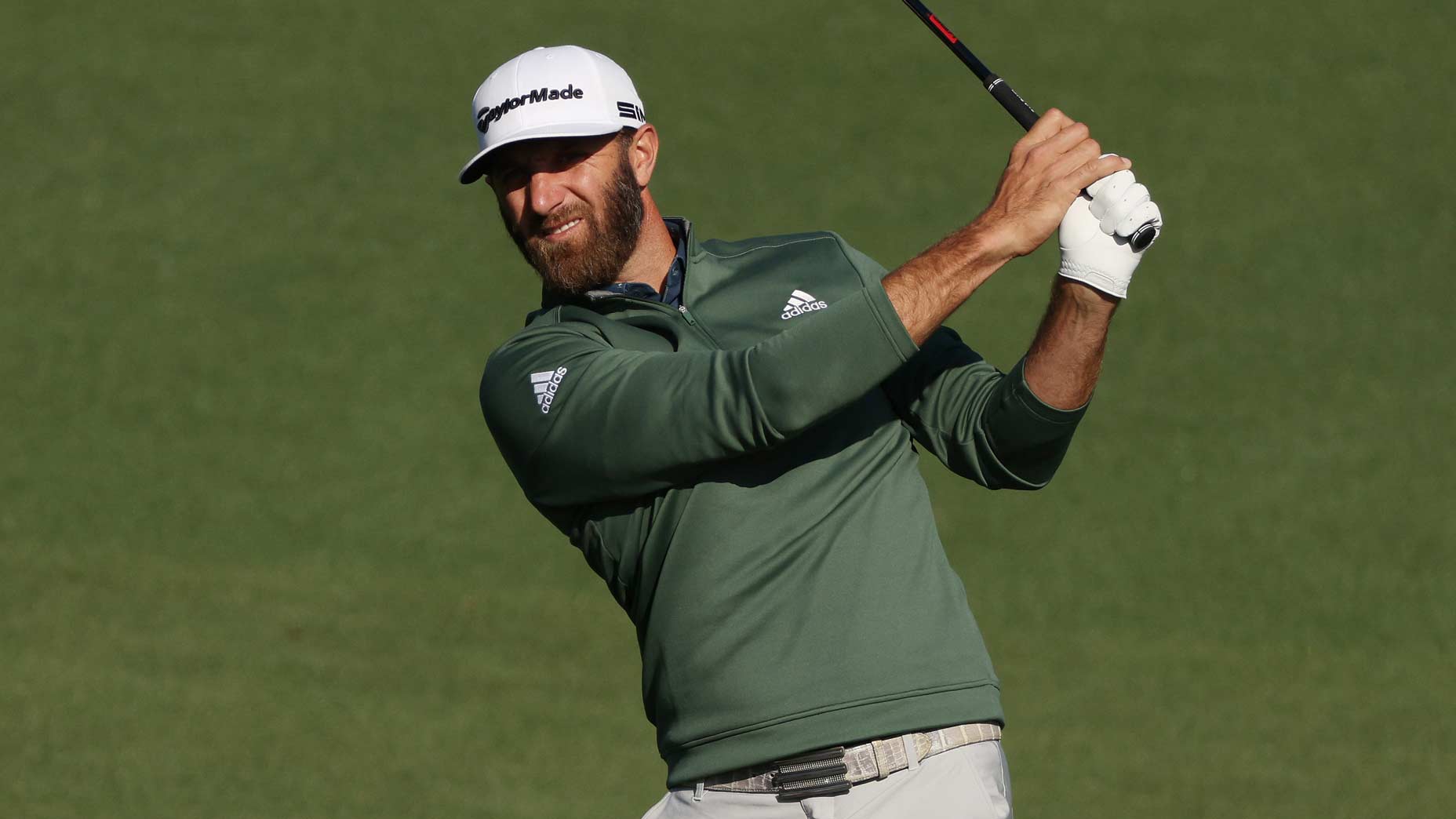 DUstin Johnson at the 2021 Masters