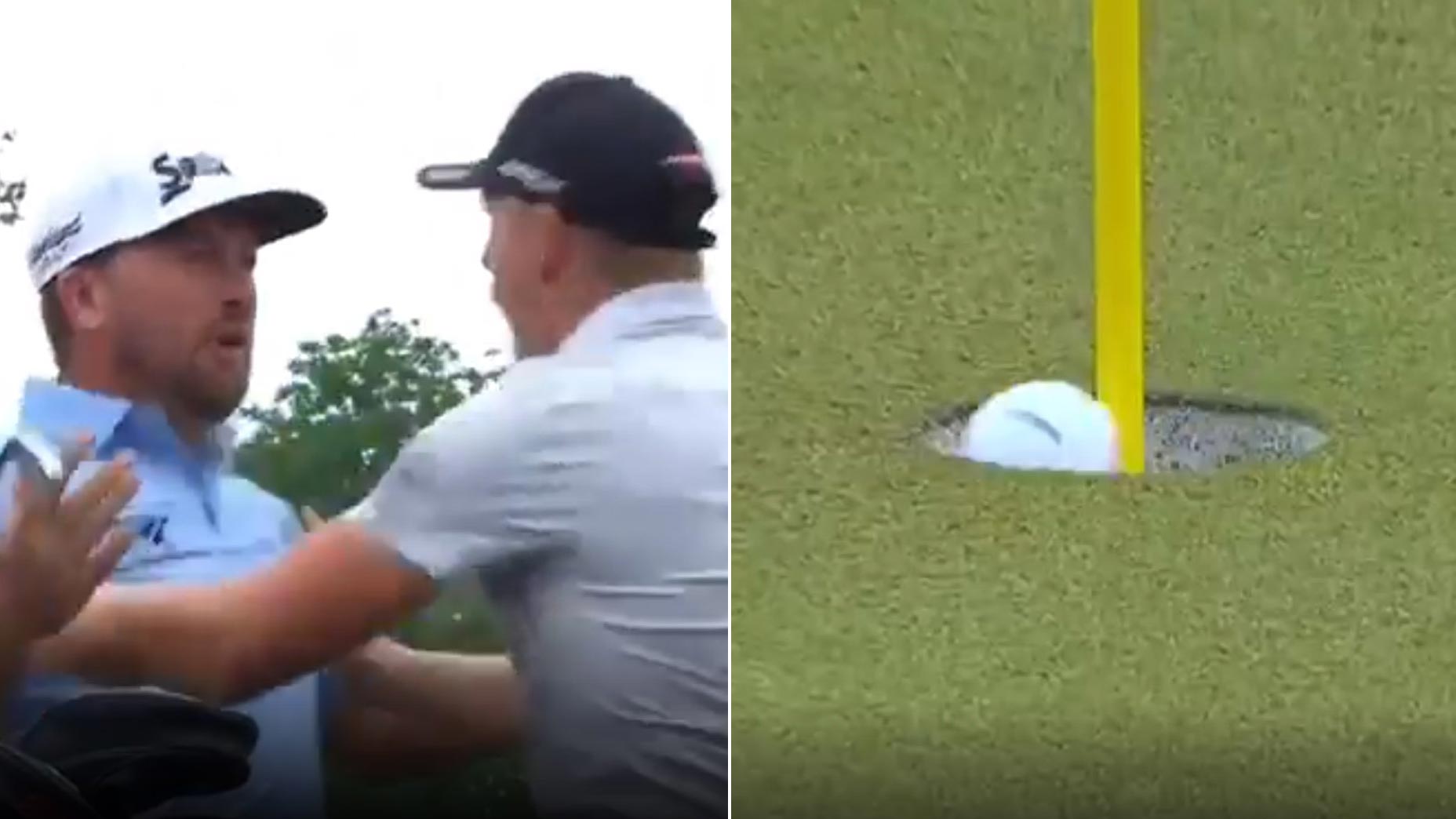 WATCH: Graeme McDowell shocks himself with epic hole-in-one, buys media beer