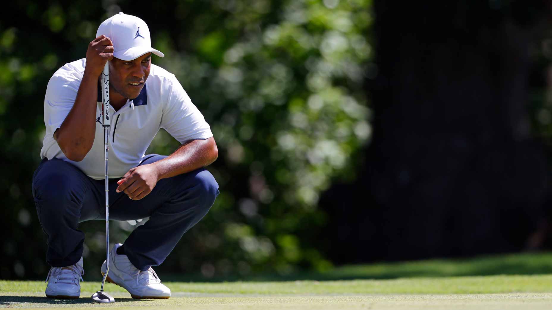 harold varner reads putt