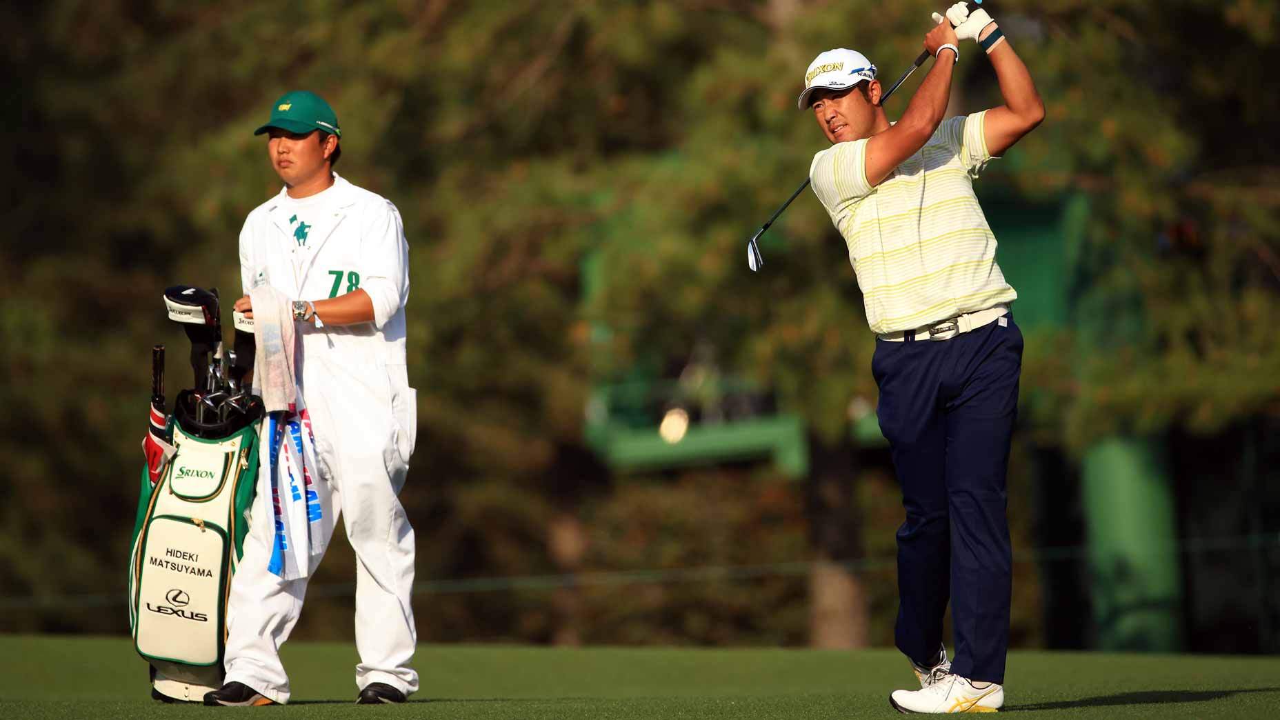 Hideki Matsuyama at 2021 Masters