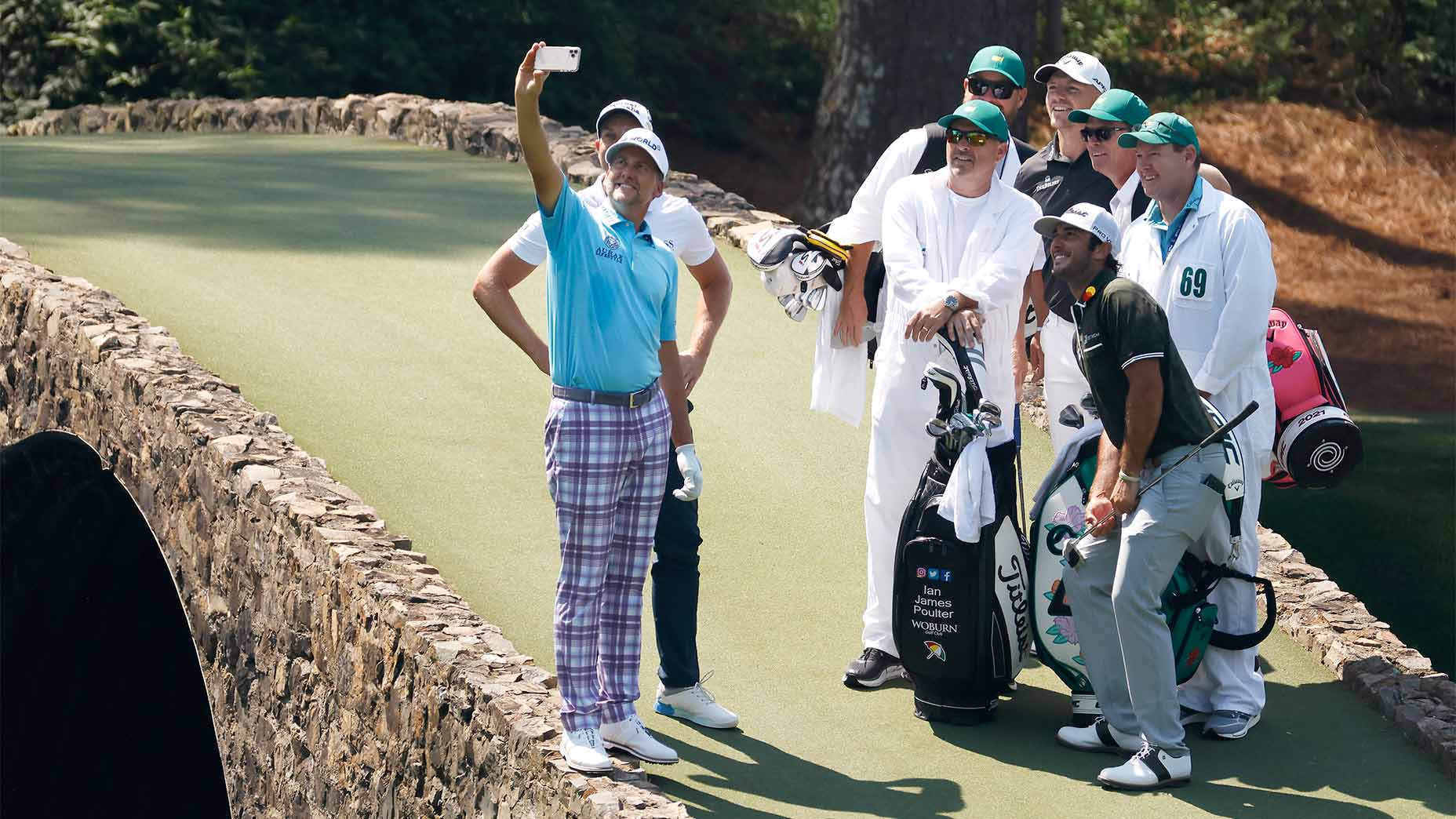 Ian Poulter describes his dream day at Augusta National (and the pricey wine he's drinking)