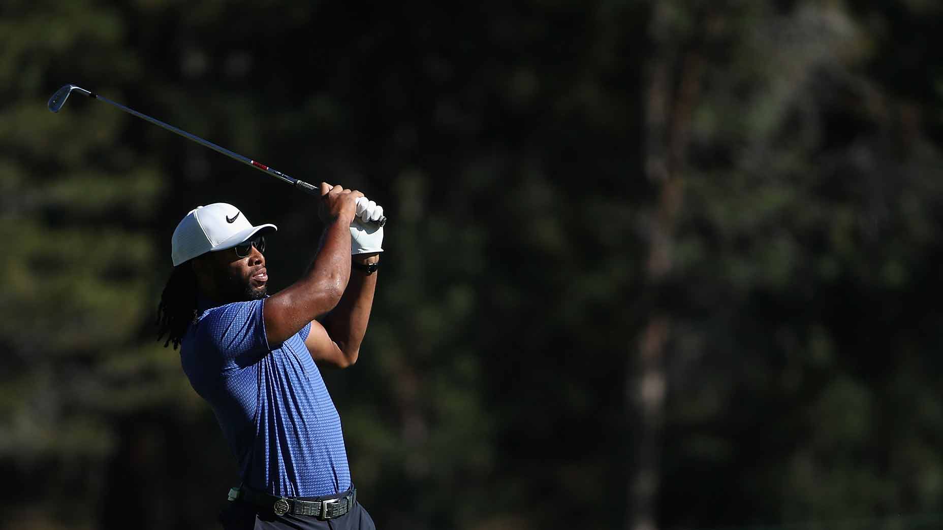 Larry Fitzgerald made an ace in front of Barack Obama — and it's not his favorite golf story ever