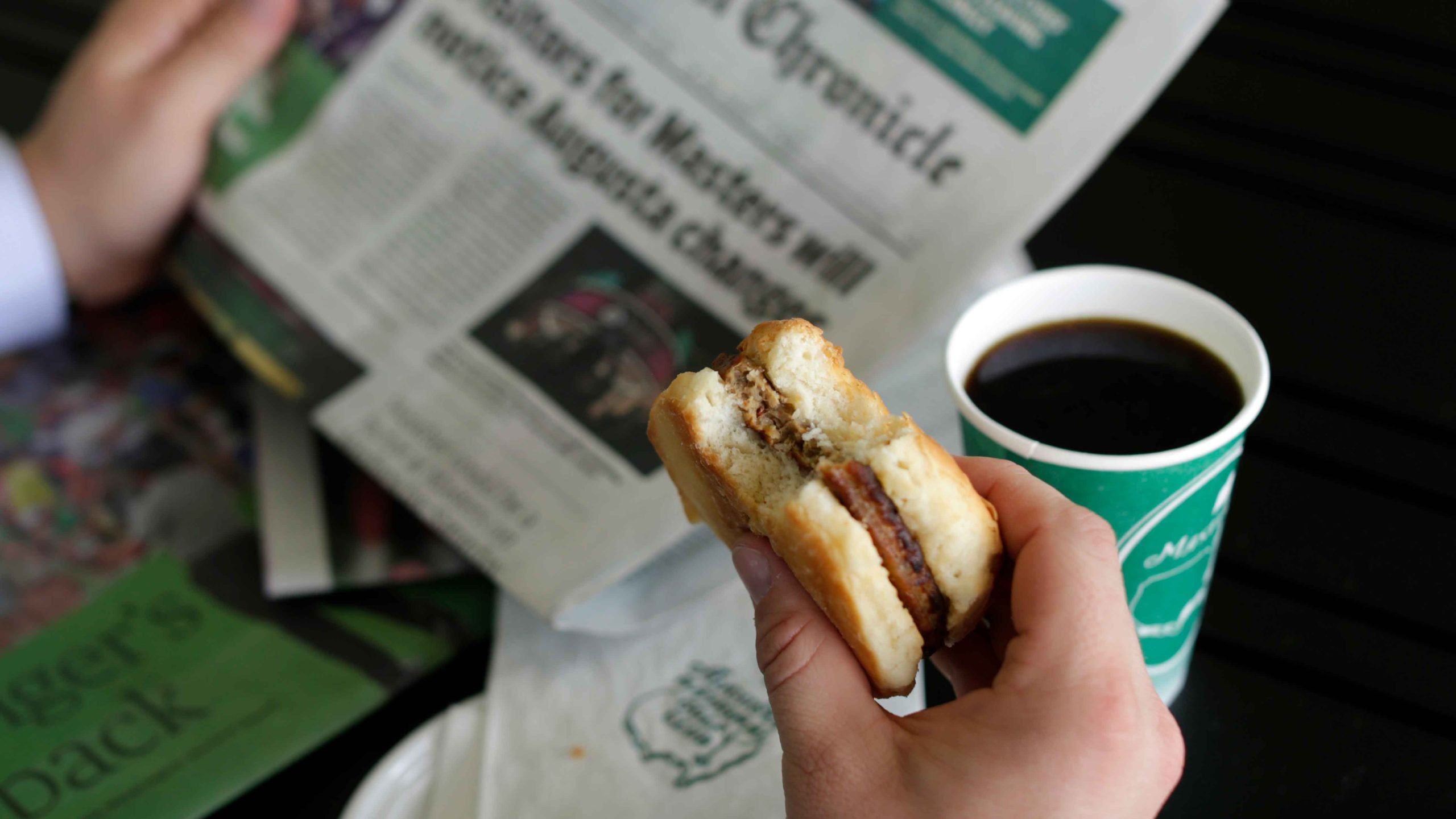 masters breakfast sandwich