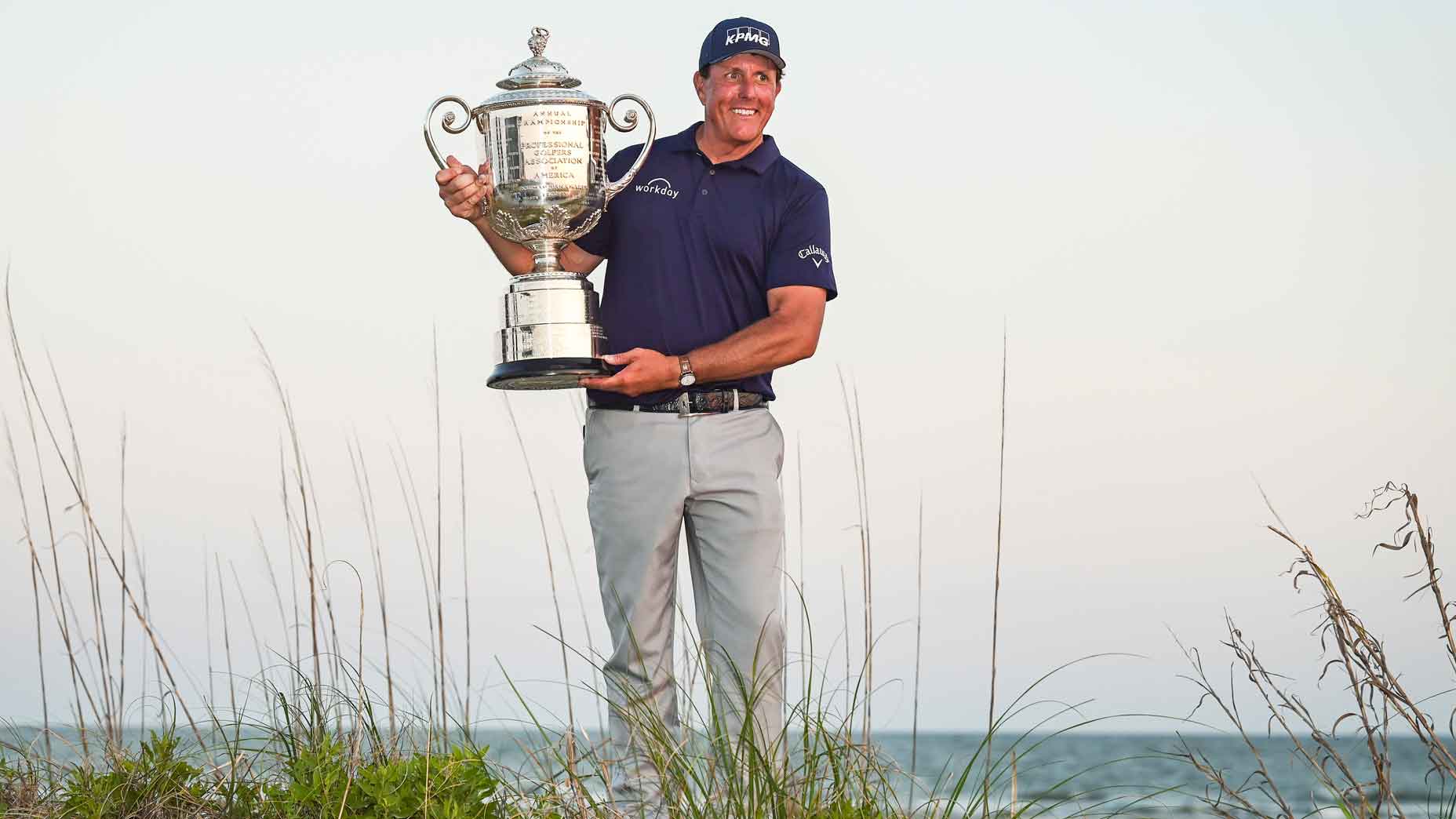 Phil Mickelson Wanamaker trophy 2021