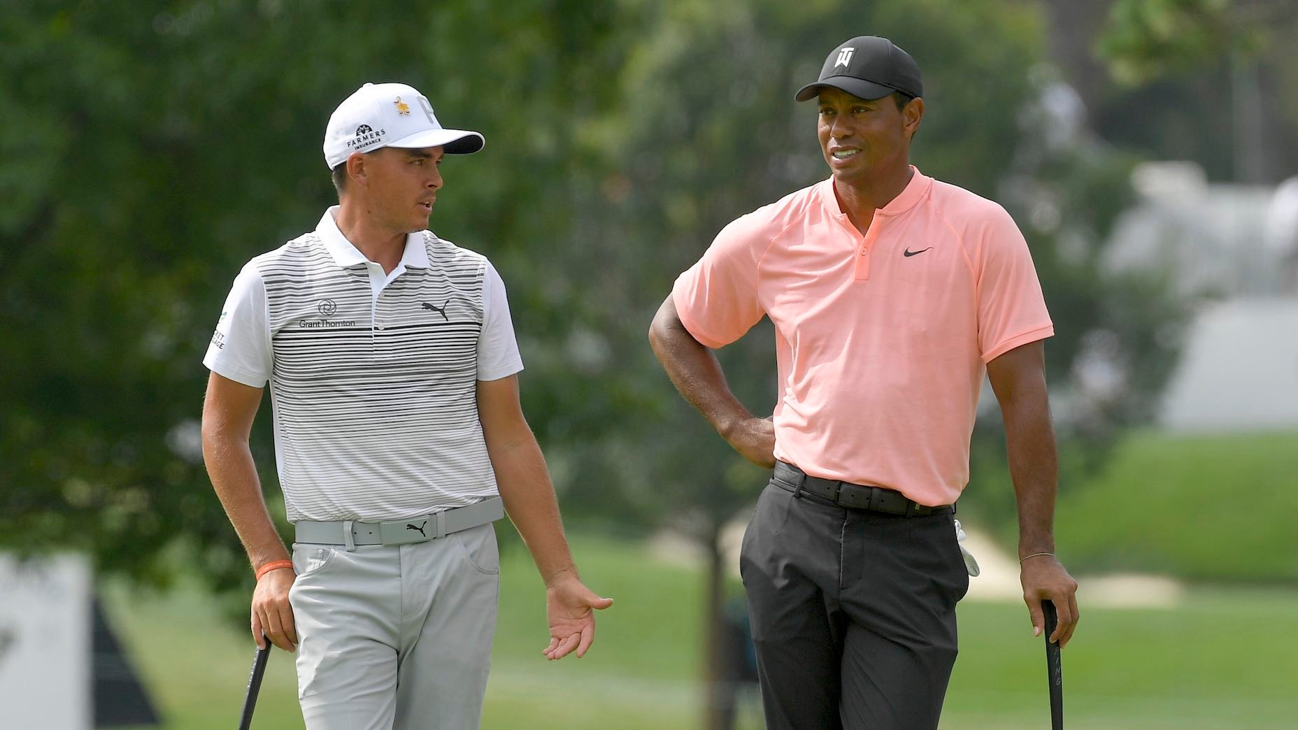Tiger WOods Rickie Fowler