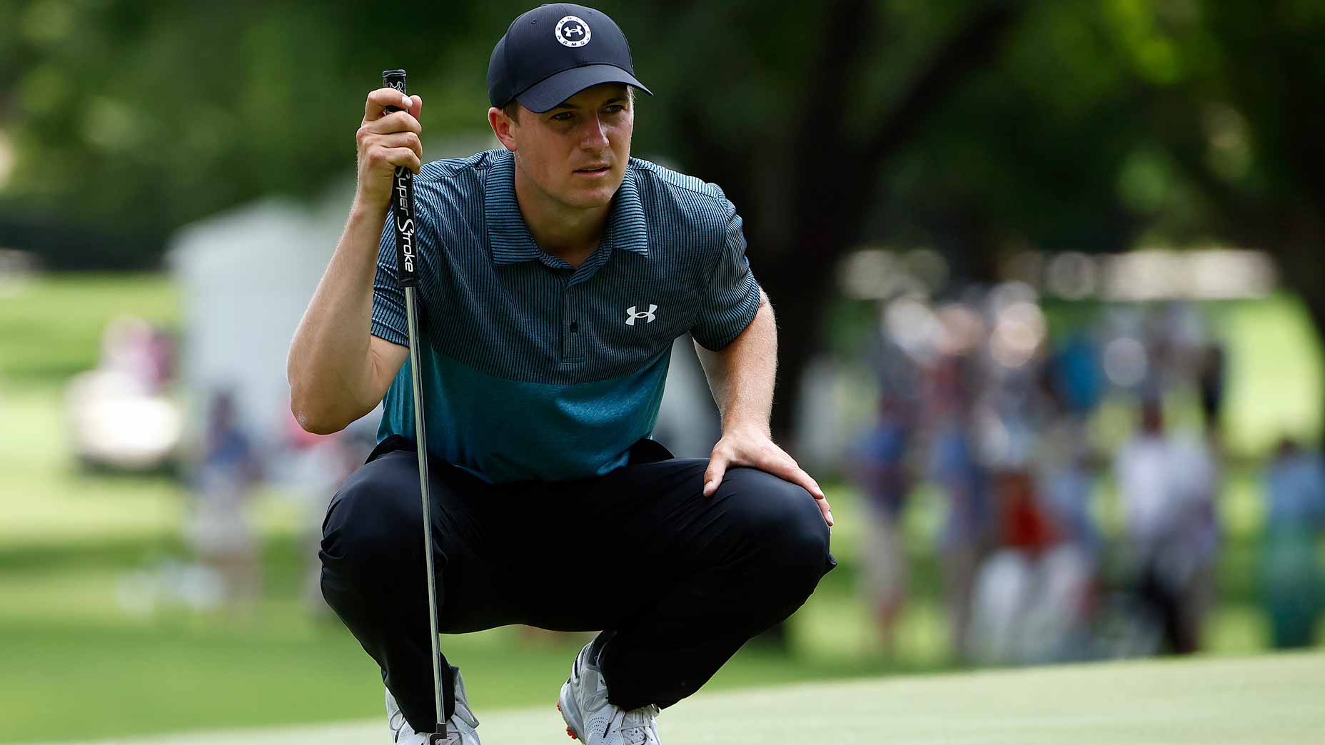jordan spieth reads putt