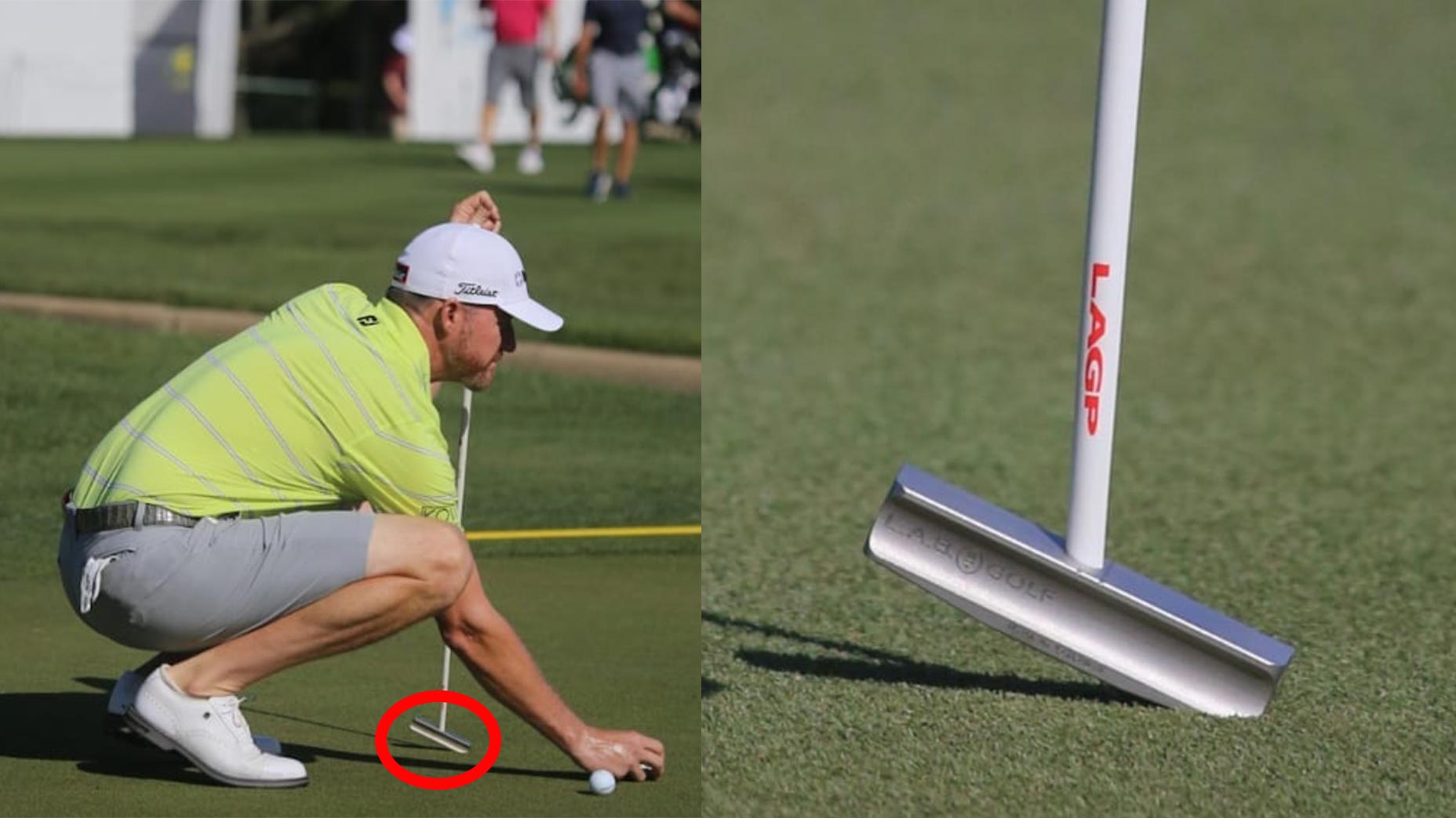 lab golf putter jimmy walker