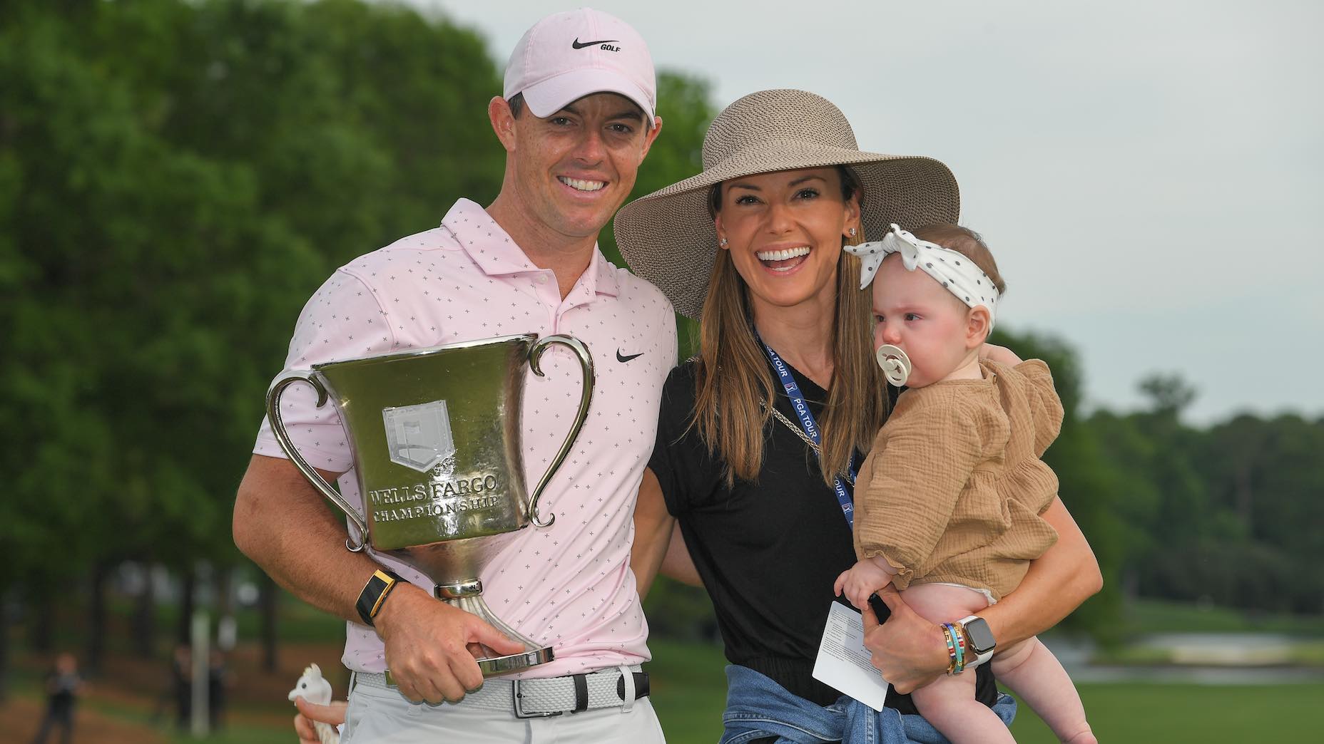 Rory McIlroy's win at the Wells Fargo was his first as a father.