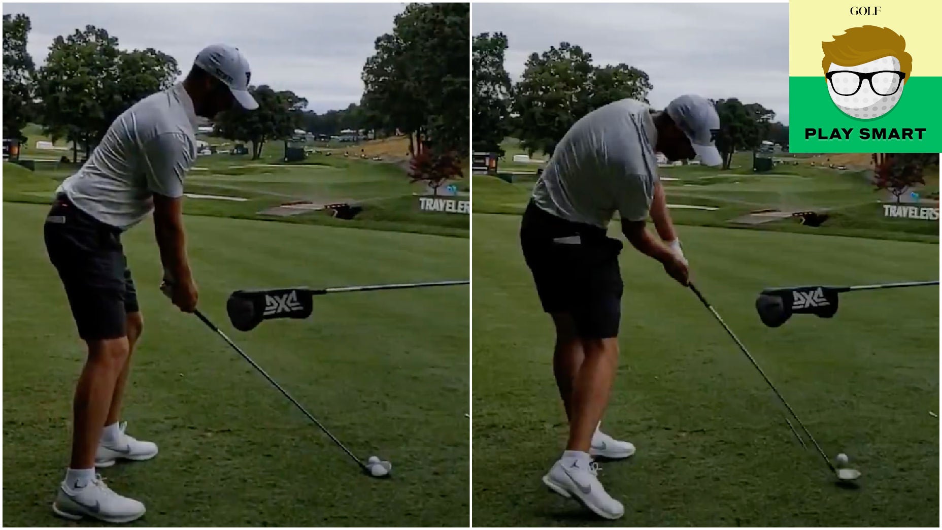 This PGA Tour player's scary golf swing impact drill, explained