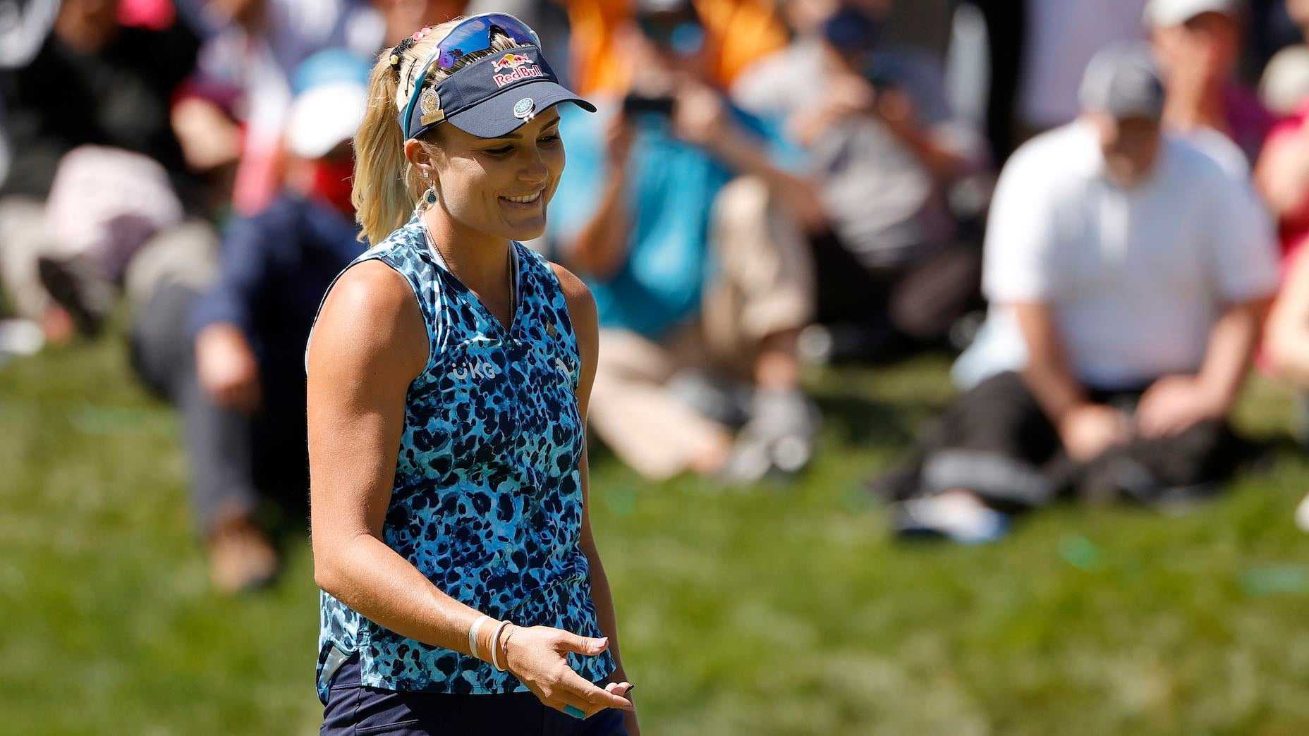 Lexi Thompson missed a crucial par putt at No. 18