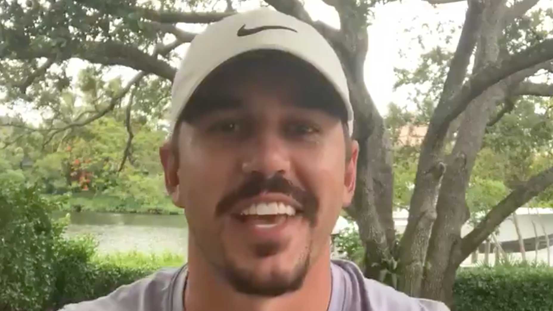 ‘What’s up, guys, it’s Brooksy:’ Koepka trolls DeChambeau with beer offer