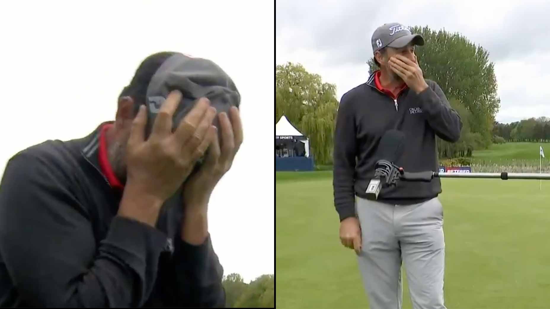 The surprise U.S. Open leader already had a tear-jerking viral moment earlier this year